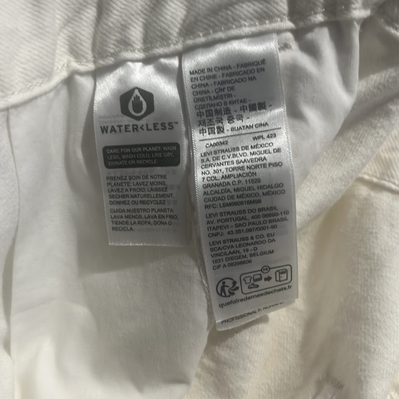 NWT Levi's Women's Short Sleeve Heritage Jumpsuit Size Large - Picture 6 of 9